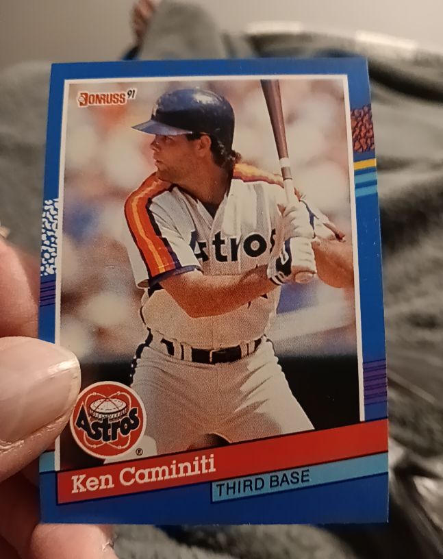 1991 Donruss #221 Ken Caminiti — front