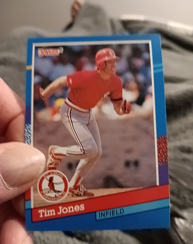 1991 Donruss #66 Tim Jones — front