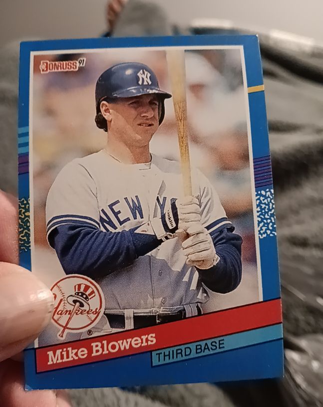 1991 Donruss #63 Mike Blowers — front