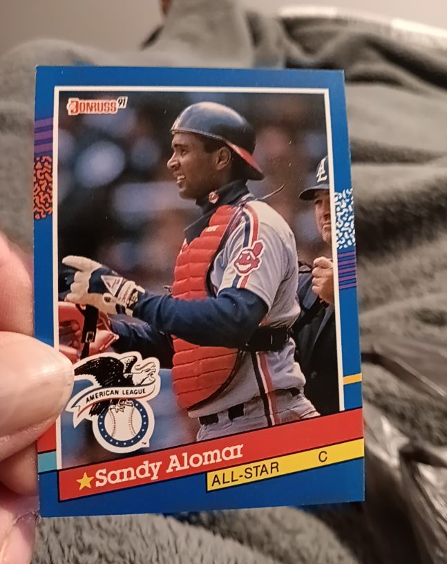 1991 Donruss #51 Sandy Alomar Jr. — front
