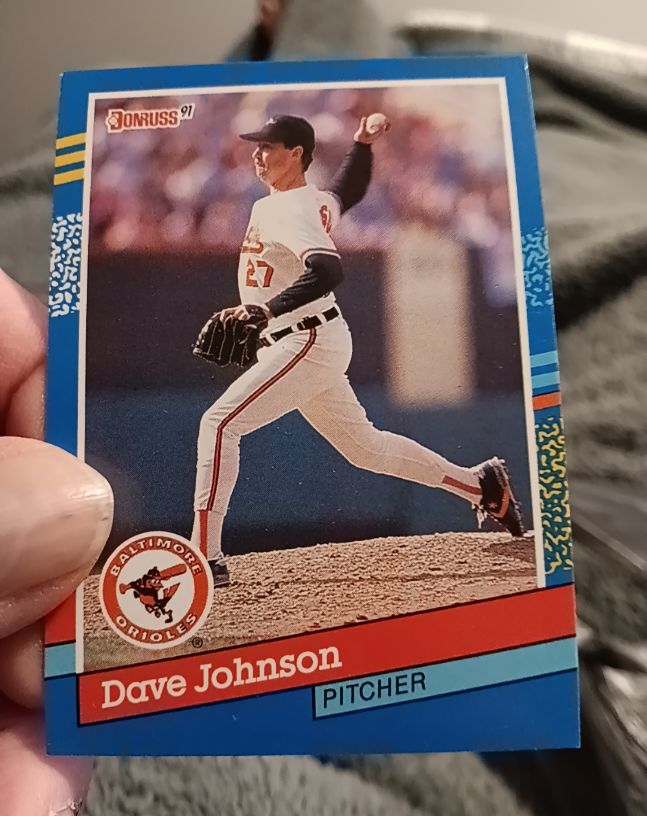 1991 Donruss #126 Dave Johnson — front