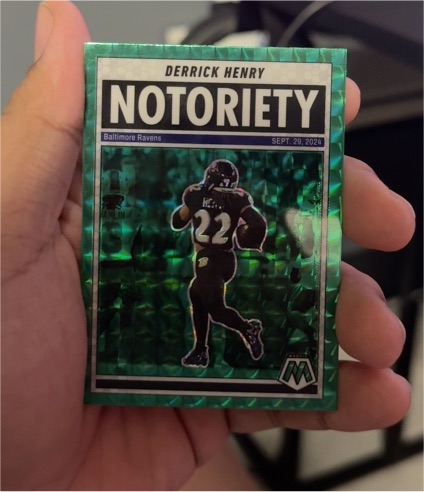 2025 Panini Mosaic #4 Derrick Henry — front