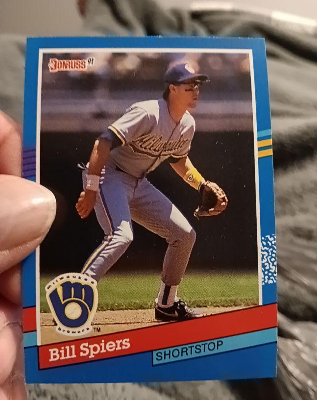 1991 Donruss #310 Bill Spiers — front