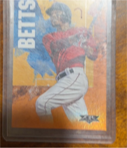 2019 Topps Fire #186 Mookie Betts — front