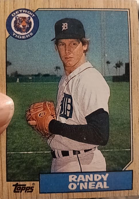 1987 Topps #196 Randy O'Neal — front
