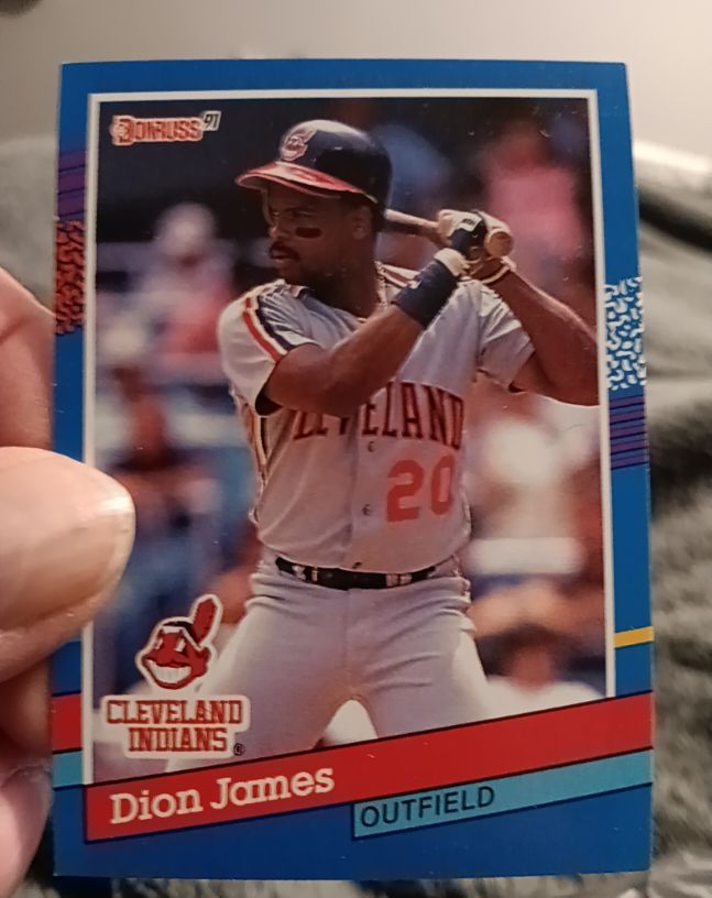 1991 Donruss #348 Dion James — front