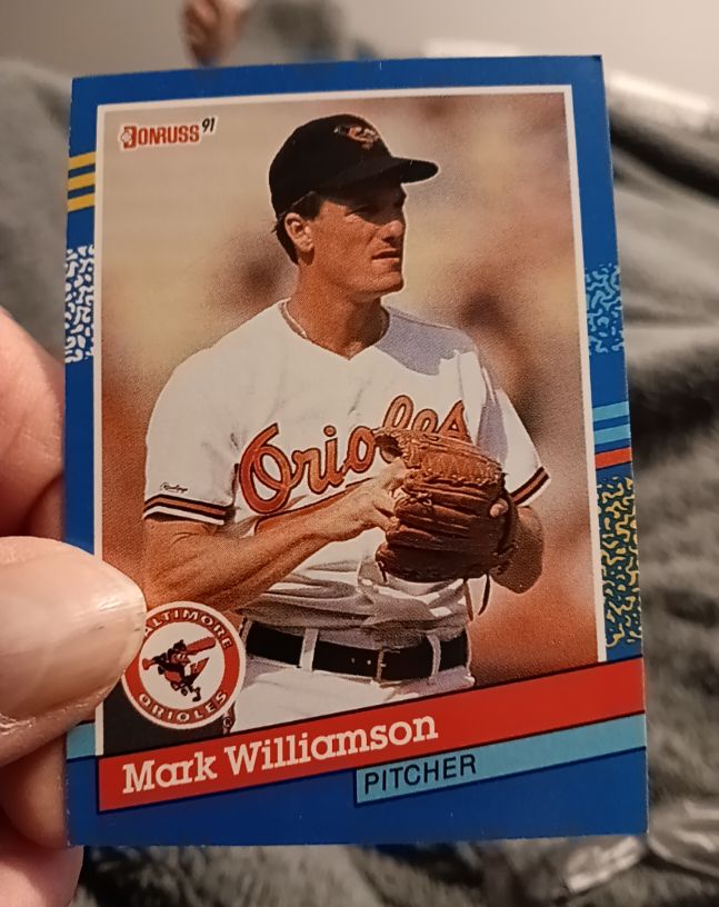 1991 Donruss #238 Mark Williamson — front