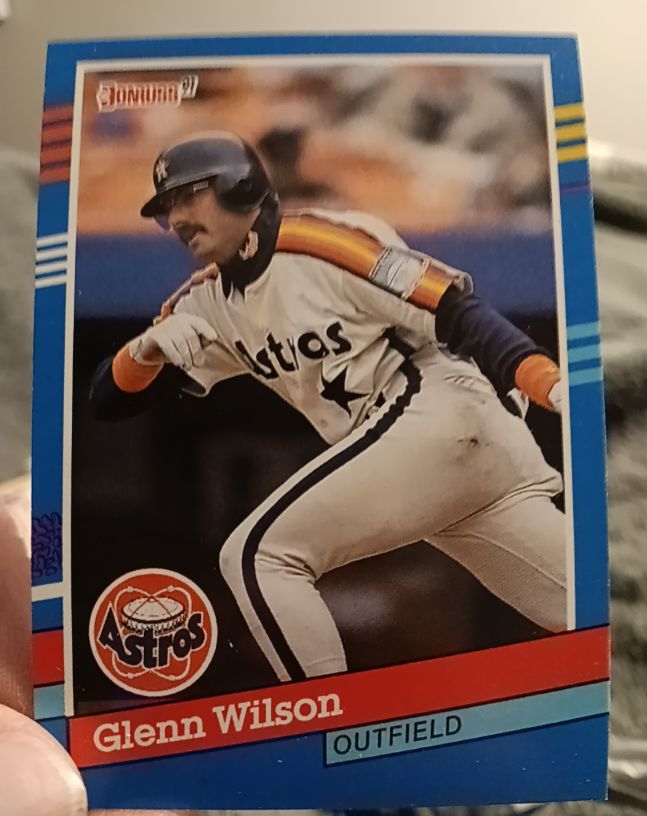 1991 Donruss #156 Glenn Wilson — front