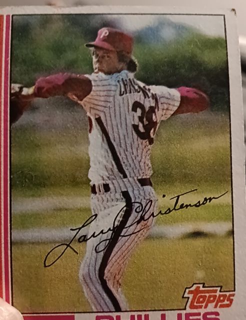 1982 Topps #544 Larry Christenson — front