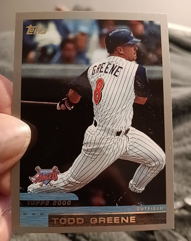 2000 Topps #9 Todd Greene — front