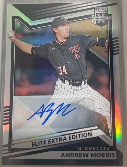 2022 Panini Elite Extra Edition #114 Andrew Morris — front