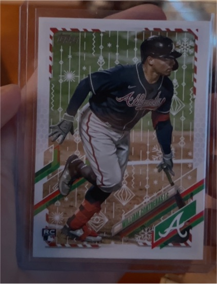 2021 Topps Holiday #HW131 William Contreras — front