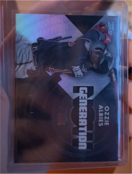 2022 Topps Generation Now #GN-7 Ozzie Albies — front