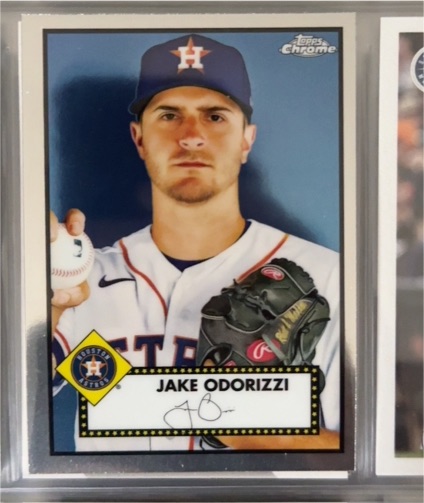 2021 Topps Chrome Platinum Anniversary #439 Jake Odorizzi — front