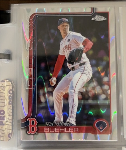 2025 Topps Chrome Update #US103 Walker Buehler — front