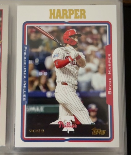 2025 Topps Archives #255 Bryce Harper — front