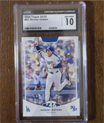 2024 Topps 50/50 #92 Shohei Ohtani — front
