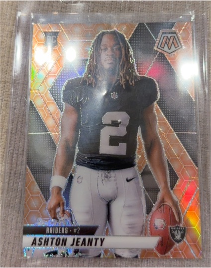 2025 Panini Mosaic #287 Ashton Jeanty — front