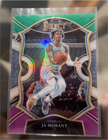 2020-21 Panini Select #60 Ja Morant — front