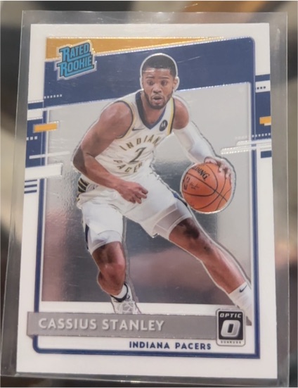 2020-21 Panini Donruss Optic #199 Cassius Stanley — front