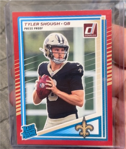 2025 Donruss #304 Tyler Shough — front