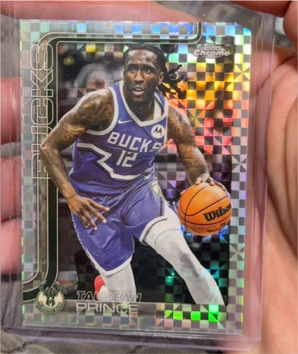 2025-26 Topps Chrome #147 Taurean Prince — front