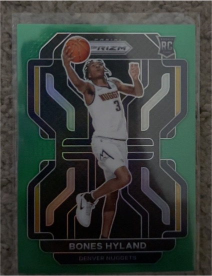 2021-22 Panini Prizm #302 Bones Hyland — front