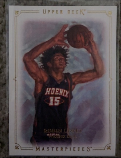2009-10 Upper Deck Masterpieces #MA-RL Robin Lopez — front