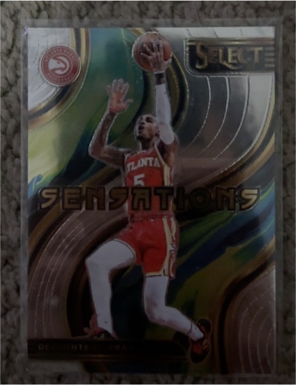 2022-23 Panini Select #14 Dejounte Murray Sensations — front