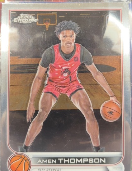 2022-23 Topps Chrome Overtime Elite #79 Amen Thompson — front