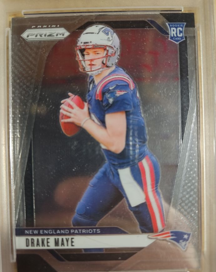 2024 Panini Prizm #329 Drake Maye — front