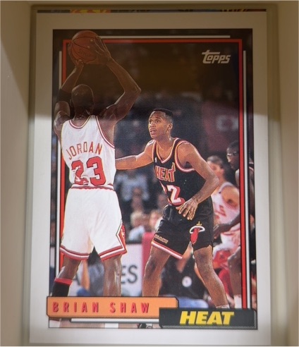 1992-93 Topps #185 Brian Shaw — front