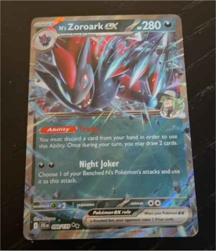 2023 Pokémon TCG Journey Together #098 N's Zoroark ex — front