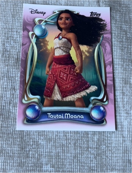 2025 Topps Disney Wonder #87 Tautai Moana — front