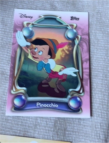 2025 Topps Disney Wonder #7 Pinocchio — front