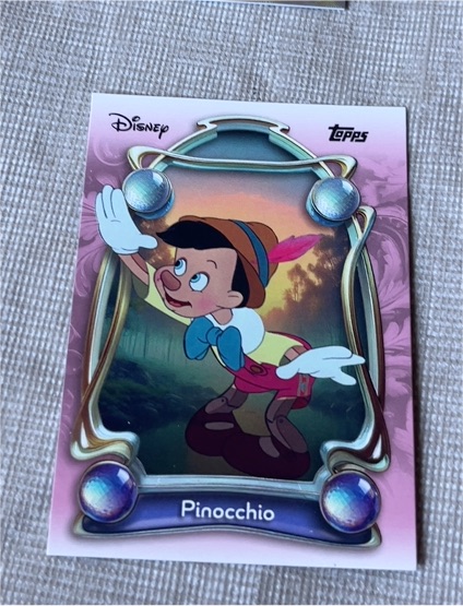 2025 Topps Disney Wonder #7 Pinocchio — front