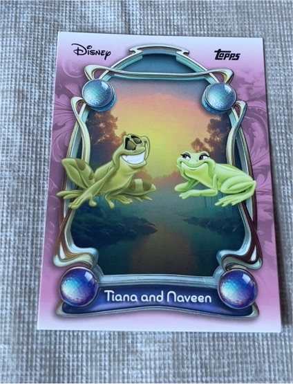 2025 Topps Disney Wonder #72 Tiana and Naveen — front