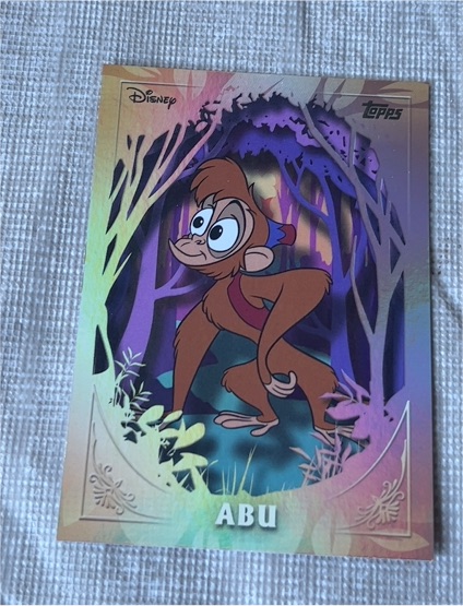 2025 Topps Disney Wonder #FF-13 Abu Furry Friends — front