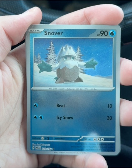2015 Pokémon Mega Evolution #035 Snover — front