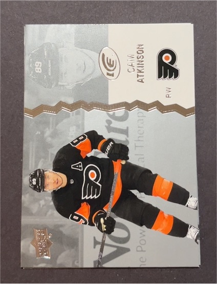 2023-24 Upper Deck Ice #18 Cam Atkinson — front