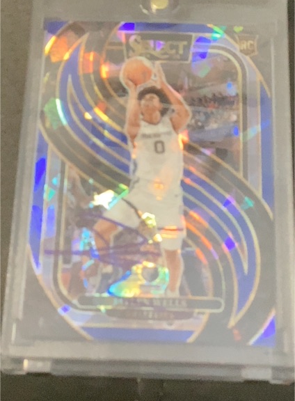 2024-25 Panini Select Premier Level #188 Jaylen Wells — front