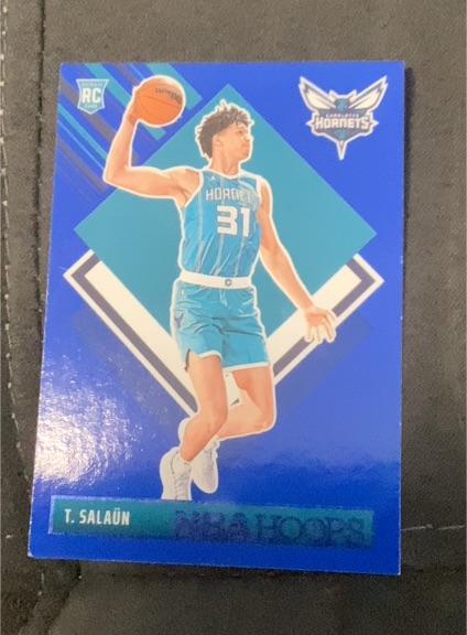 2024-25 Panini NBA Hoops Tribute #292 Tidjane Salaun — front