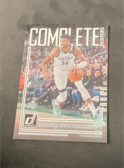 2023-24 Donruss Complete Players #2 Giannis Antetokounmpo — front