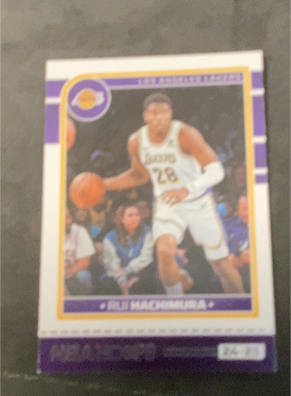 2024-25 Panini NBA Hoops #117 Rui Hachimura — front