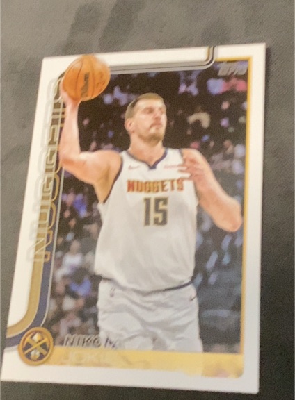 2025-26 Topps #101 Nikola Jokic — front