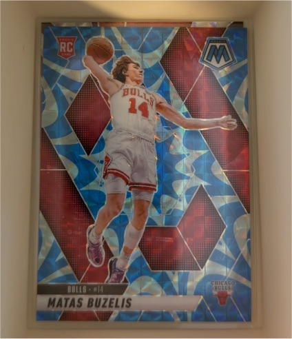 2024-25 Panini Mosaic #14 Matas Buzelis — front