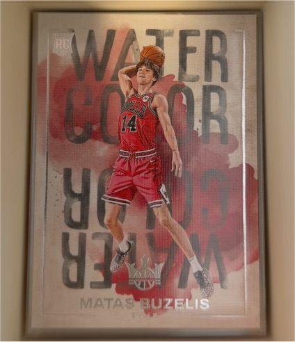 2024-25 Panini Court Kings Water Color #18 Matas Buzelis — front