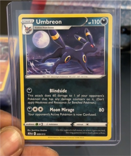 2024 Pokémon McDonald's #009 Umbreon — front
