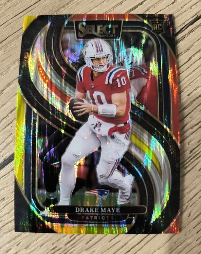 2024 Panini Select #113 Drake Maye — front