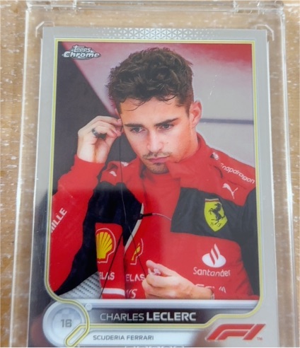 2022 Topps Chrome Formula 1 #26 Charles Leclerc — front